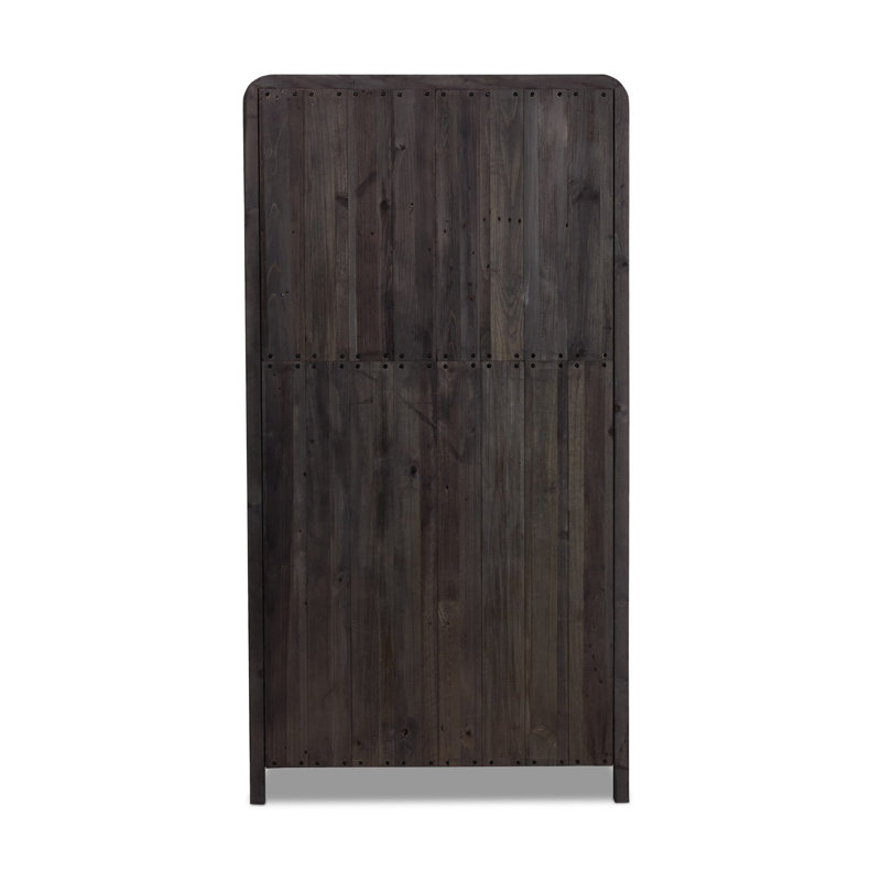 Nedra Armoire, Black Reclaimed