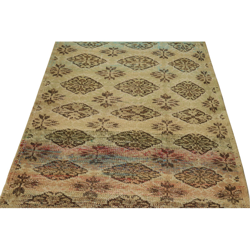 One-of-a-Kind Rectangle 3' X 3'4" Area Rug