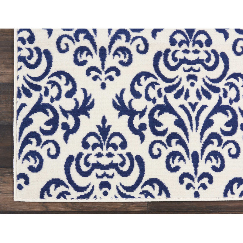 Tapis blanc Bo, Rectangle 7 pi 10 po x 9 pi 10 po