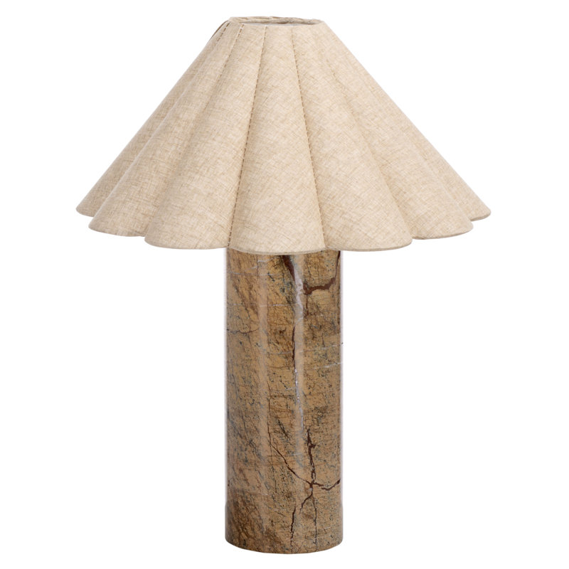 Emilie 21 Inch Marble Table Lamp