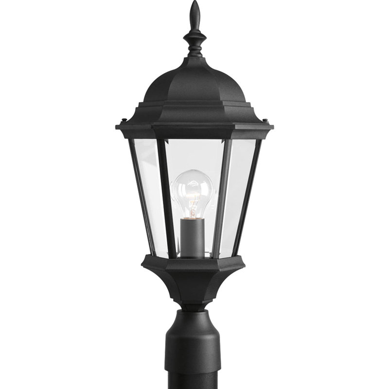 Rawson Beveled Lantern Head, Black