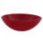 Novatto 16.5'' Red Glass Circular Bathroom Sink