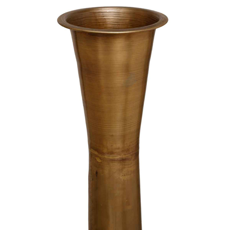 Isacc Iron Table Vase, 73cm H x 30cm W x 30cm D