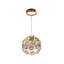 1 - Light Natural Dome Pendant