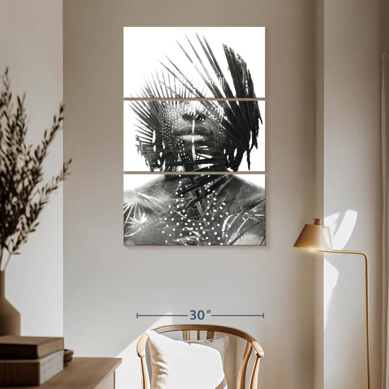 Leisha Chris Paul, 65" H x 42" W