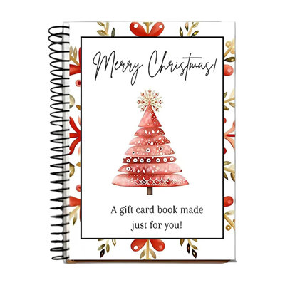 Carte-cadeau de Noël pour adultes, format 14 x 21 cm (5,5 x 8,3 pouces), idéale pour remplir une chaussette de Noël.