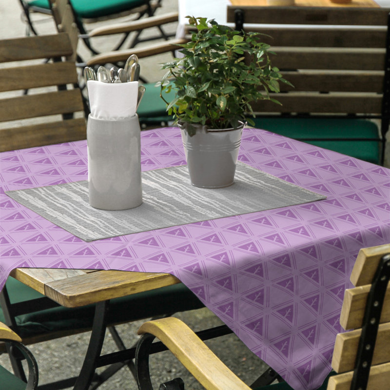 Nappe d’arbre minimaliste classique Barbra, Violet clair