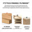 Wall Mounted Bathroom Vanity With Sink, Floating Storage Vanity for Small Bathroom & Powder Room-736276351
