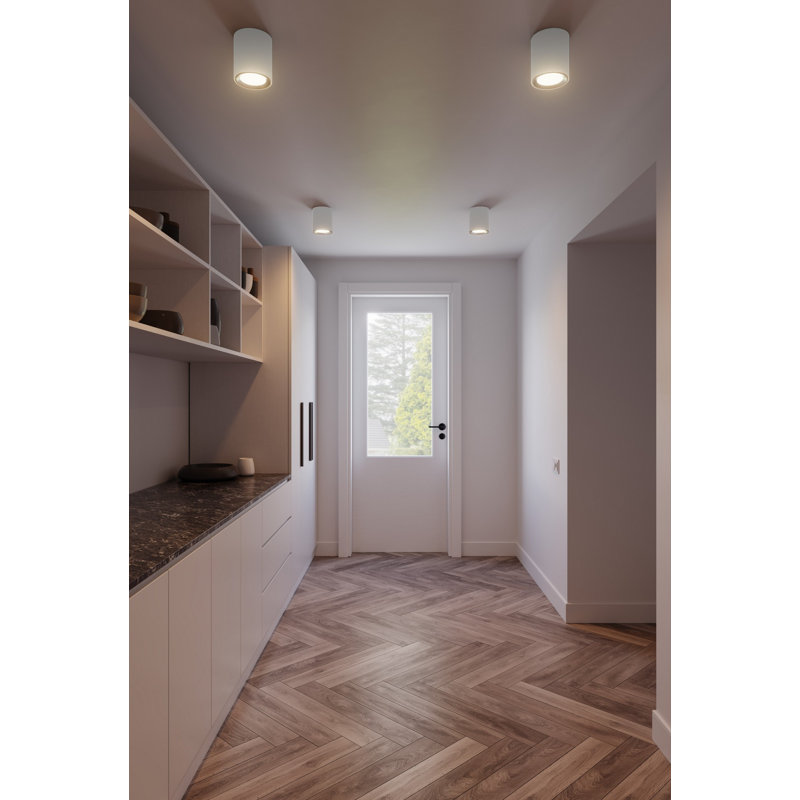 Flush Mount, White