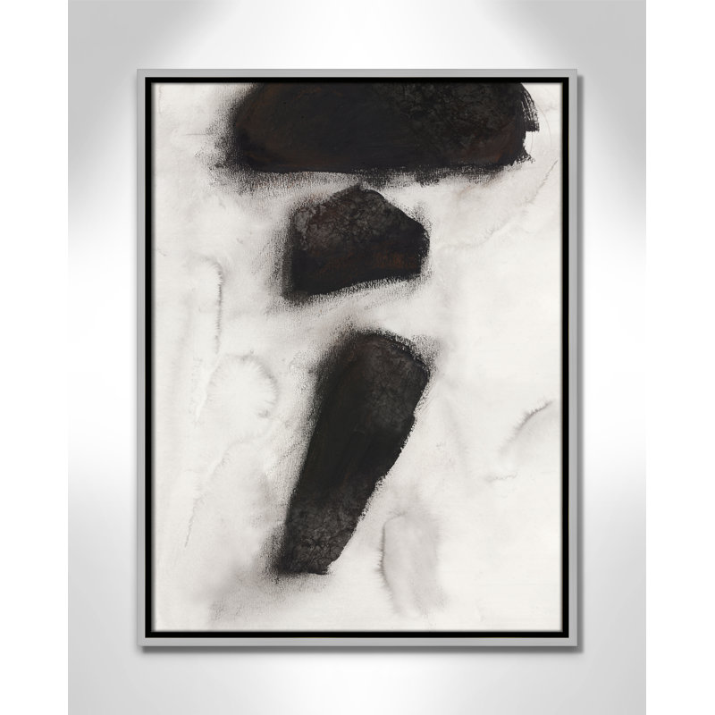 «Elegant Contrast I Print» par Casa Fine Arts, Argent, H 25,5 po x l 19,5 po