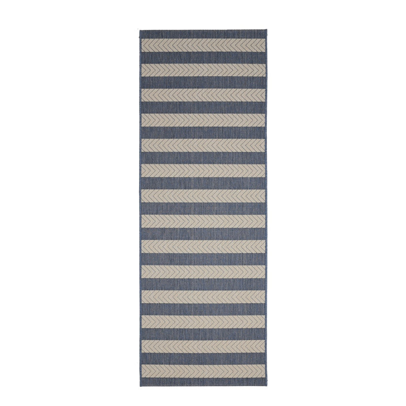 COMPASS STRIPE NAVY 160/230cm, Runner 67 x 300 cm