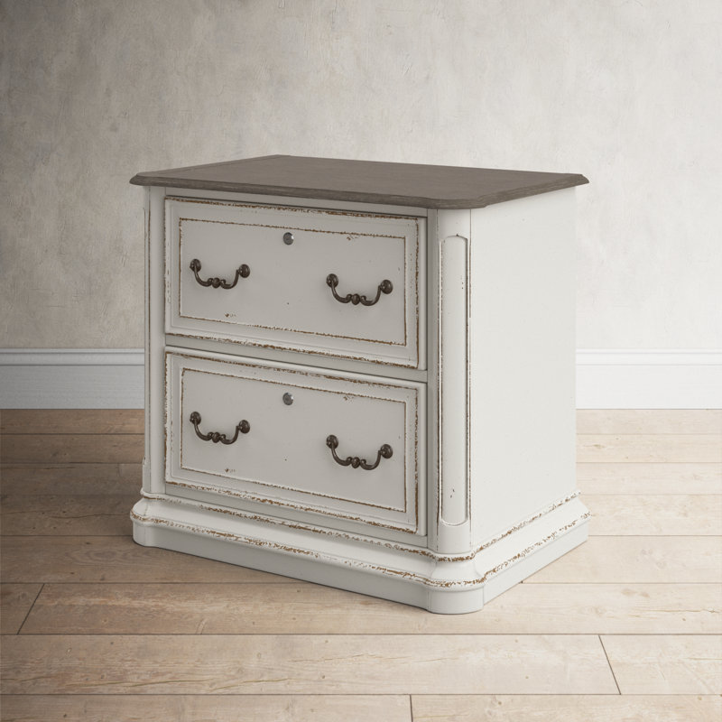 Salinas 34'' Wide 2 -Drawer File Cabinet