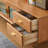 Modern simple solid wood TV cabinet-106446907