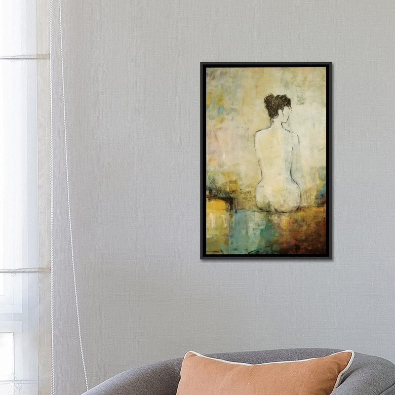 « se souvenir quand », reproduction sur toile, H 26 po x l 18 po x P 1,5 po, Toile avec cadre noir, Pas de tapis