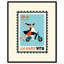«Vespa Romance», reproduction d'art sur toile, «Retro Summer Prints» par Art Remedy-118149192-118149193