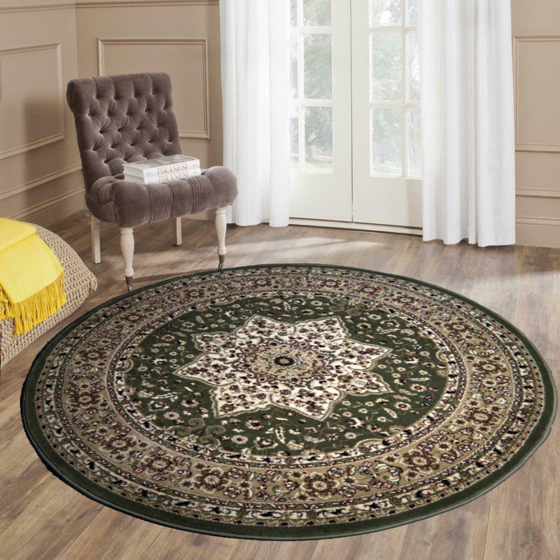 Coderre Rome Green Indoor/Outdoor Rug