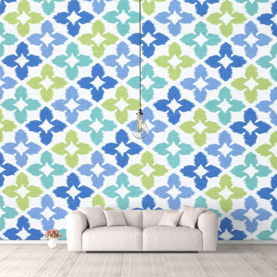 Geometric Peel & Stick Toile Border