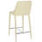 Bohy Modern PU Leather Counter Stool with Chrome Iron Frame-1163564031