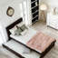 Lit plateforme avec lit gigogne simple-2099031716