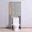 Rangement au-dessus de la toilette l 23,5 po x H 67 po x P 9,45 po Vallu-1373206207