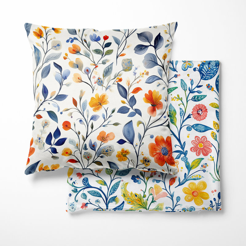 Coussin Paisley, H 20 po x l 20 po