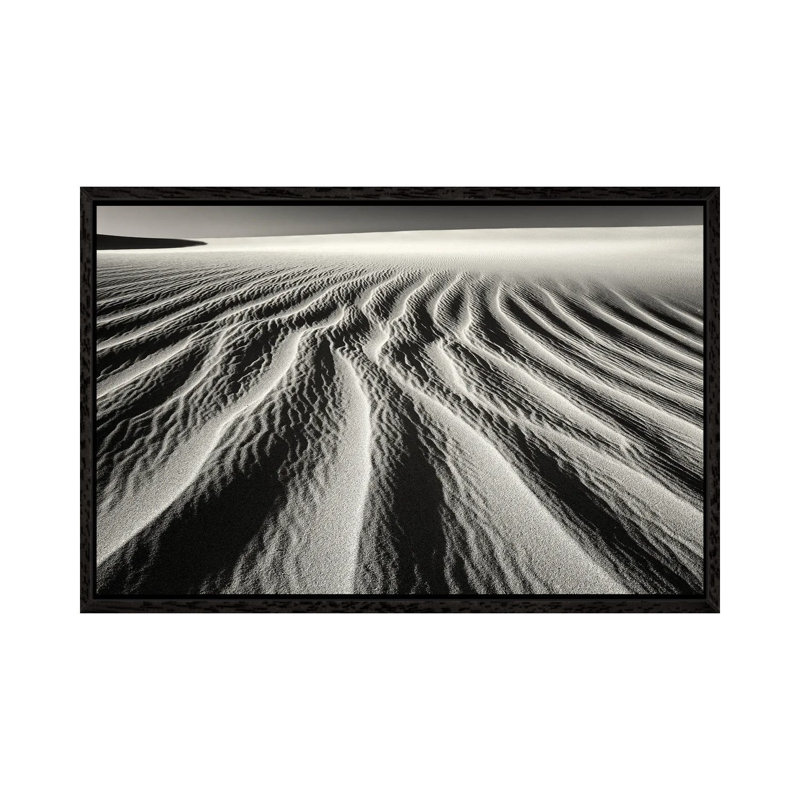 Dune Patterns by Dennis Frates - Gallery-Wrapped Canvas Giclée on Canvas, 101.6 cm H x 66.04 cm W, Black Framed