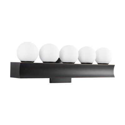 Sinclair 21-in Black dimmable LED Bathroom Vanity Light