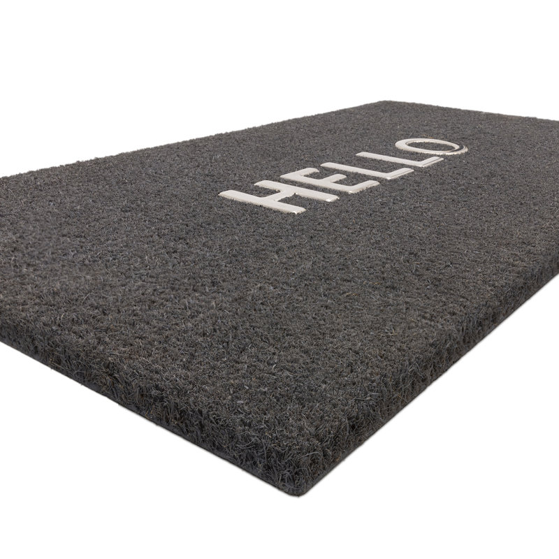 Derbyshire Plain Machine Tufted Grey Area Rug