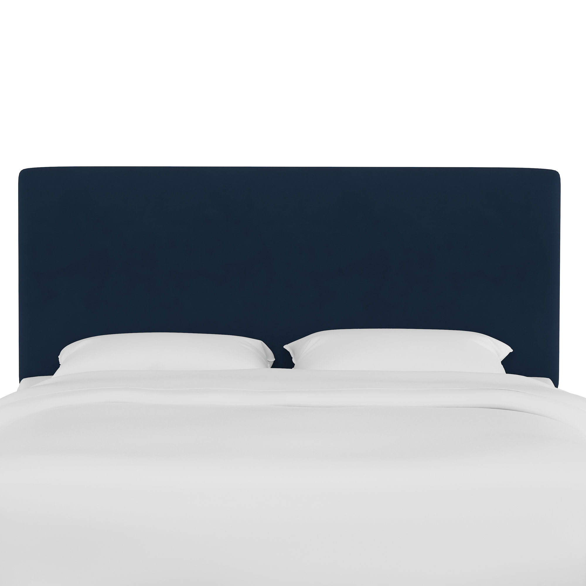 Eisley Upholstered Headboard, Classic Ink Performance Velvet, Twin