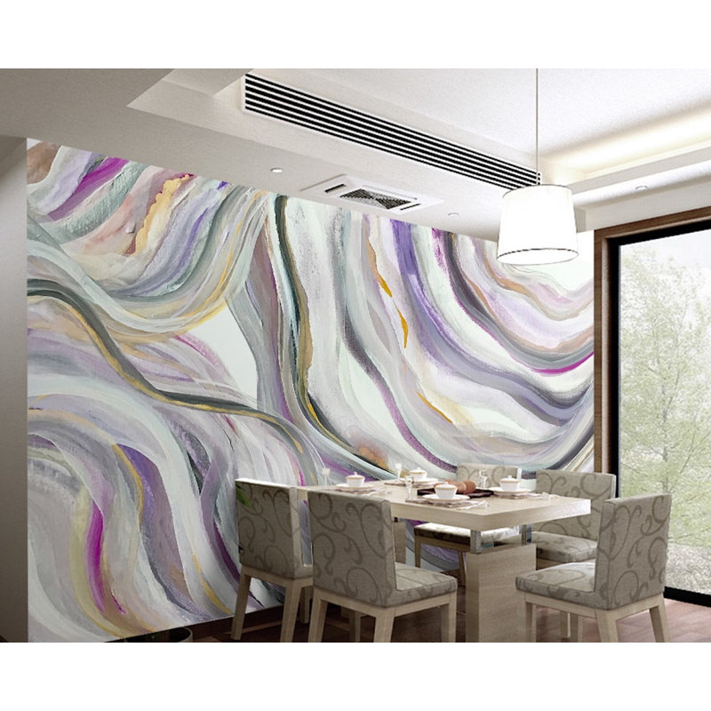 Peel & Stick Floral Wall Mural, 112" W x 75" L