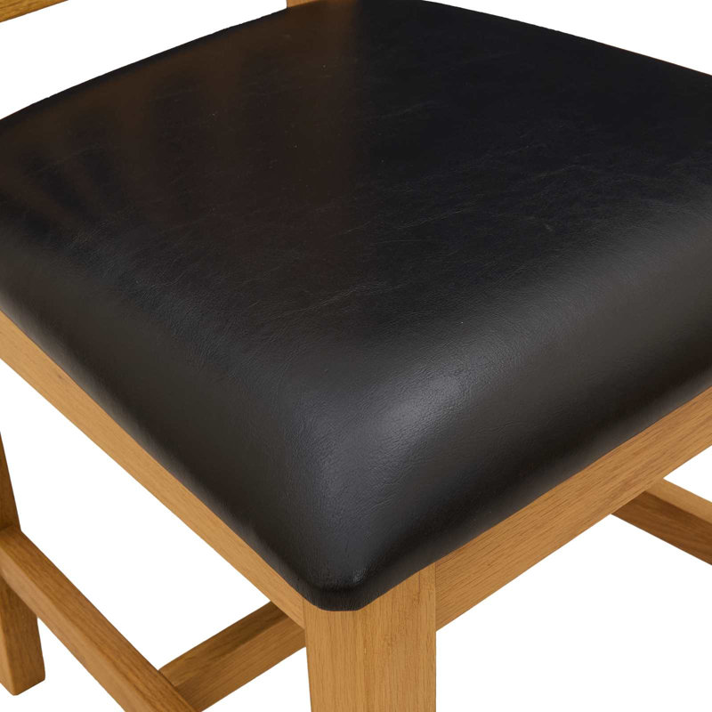 Side Chair, Black, Black
