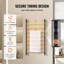 Plug-in, Rapid Heating, 5-Level Temp Control, Smart Timer, Thick Wall Design, Fits All Bathroom Styles