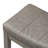 Maven Lane Sophia Wooden Backless Stool with Faux Leather Upholstery-112251011-112251009