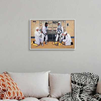 «The Longest Step», art mural sur toile