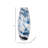 Hand-Blown Glass Vase with Elegant Swirl Design-89107418