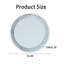 Miroir rond 33,46 "(85Cm) Crystal Crush Diamond