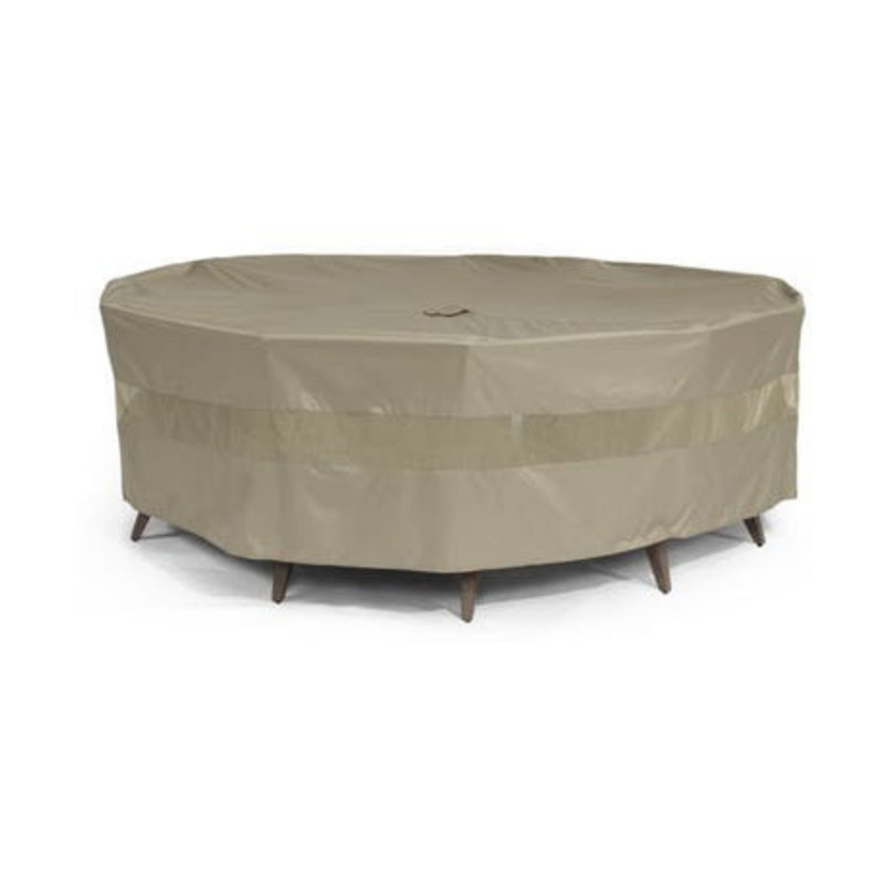 Outdoor Patio Dining Set Cover, Classic Taupe