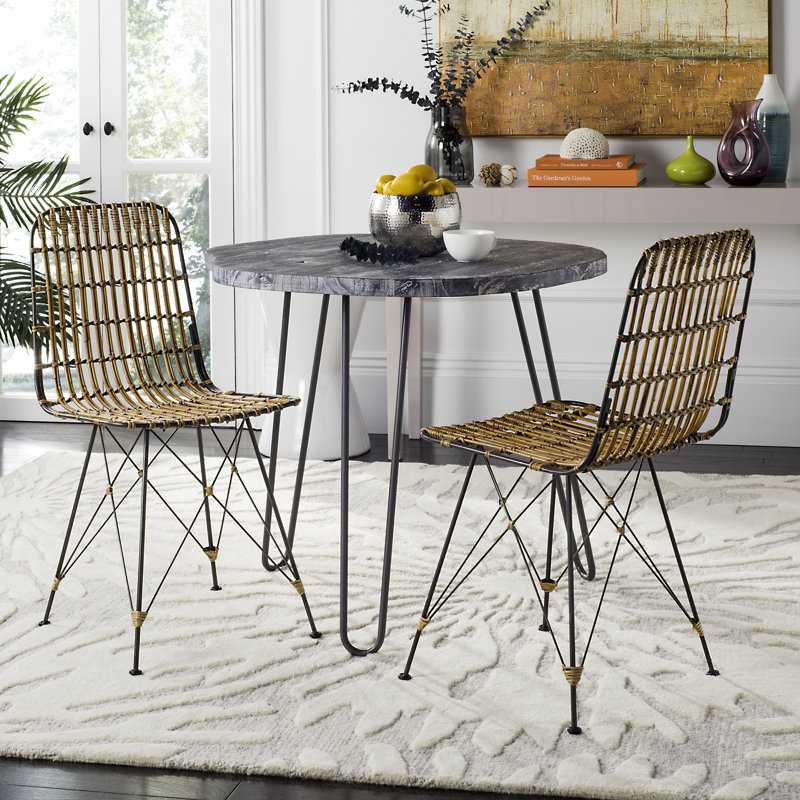 Minerva Wicker Dining Chair, Natural