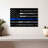 Police Flag Canvas Print-2115656171