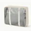 Bagage à main 20 pouces Hardshell, valise légère en ABS durable avec roulettes, serrure TSA intégrée, 2 cubes de rangement, bleu ciel