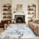Groner Large Living Room Area Rug Soft Abstract Farmhouse Rugs For Bedroom Under Dining Table