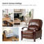 Fauteuil inclinable standard en cuir véritable Hardge-248566282