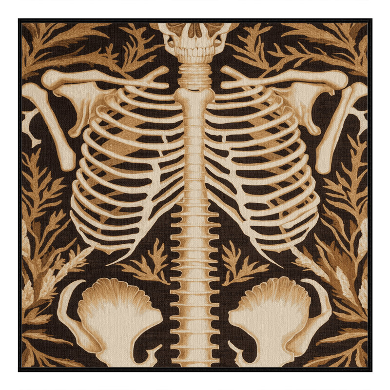 Tapis noir lavable à la machine, Carré 7 pi