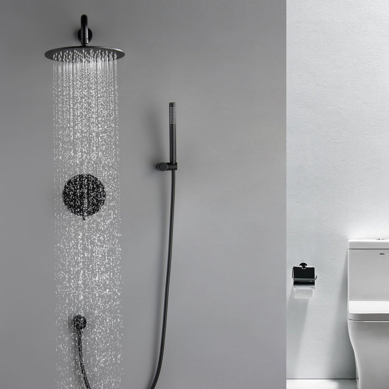 Système de douche complet avec valve brute