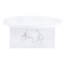 White Coffee Table, Ideal For Living Room Function Modern Furniture, 31.4-inch And Stylish Design