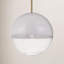 Sean Lavin Torian 1 Light Kitchen Pendant With Milk Clear Glass Mix Shade-1024379247
