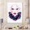 «Mauve encre mauve», reproduction d'art sur toile glam