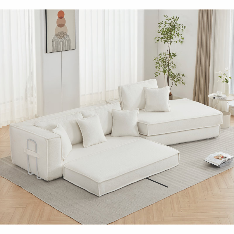 Boneless Versatile Sofa Bed, Beige