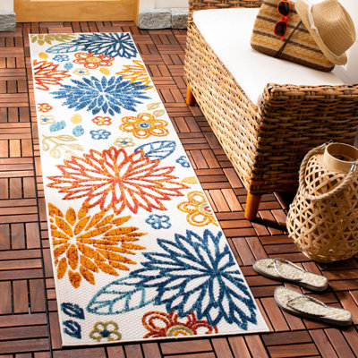 Tapis d'intérieur / extérieur floral Kellems Performance
