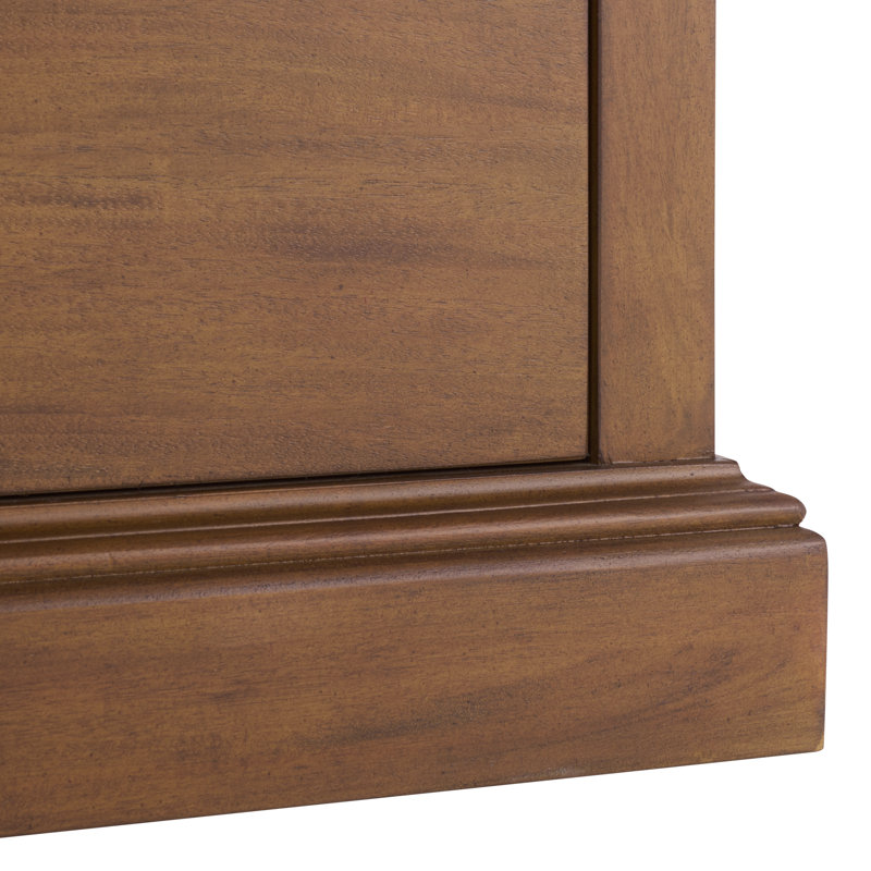 Lizzy 2 Drawer Wood Nightstand